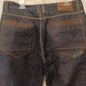 Coogi men's black jean shorts